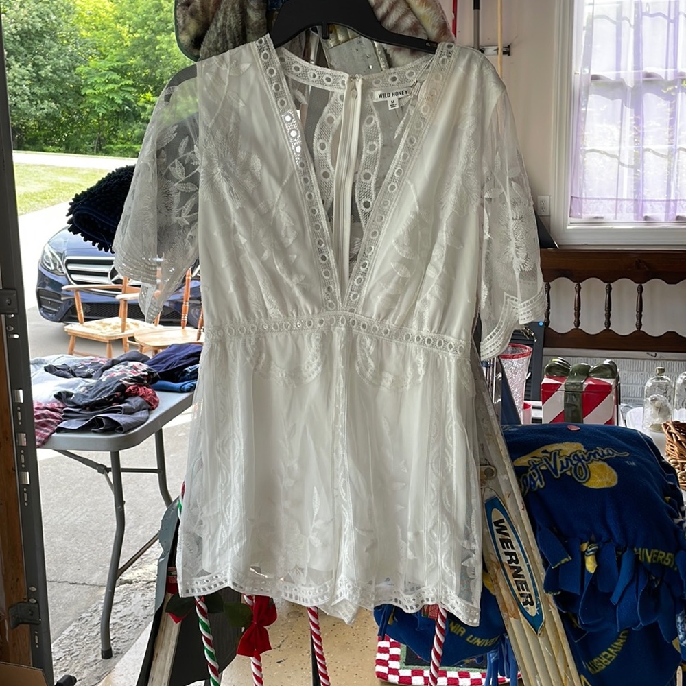 Never worn Romper